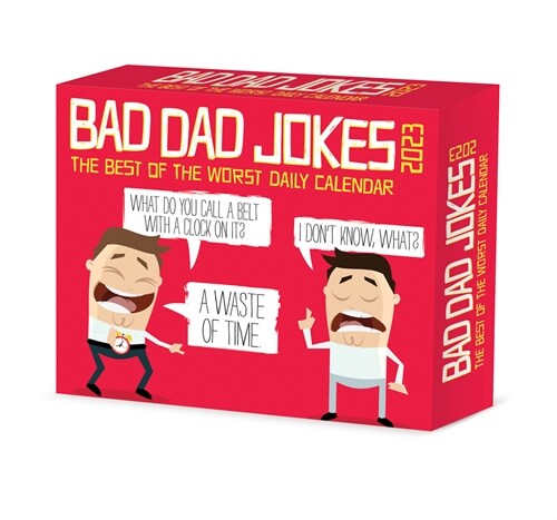 Bad Dad Jokes 2023 Box Calendar (Daily)