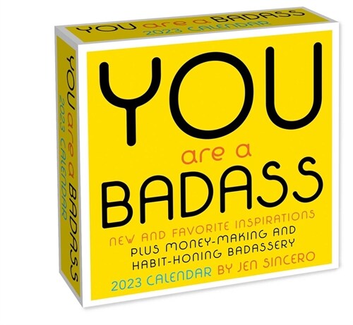 You Are a Badass 2023 Day-To-Day Calendar (Daily)