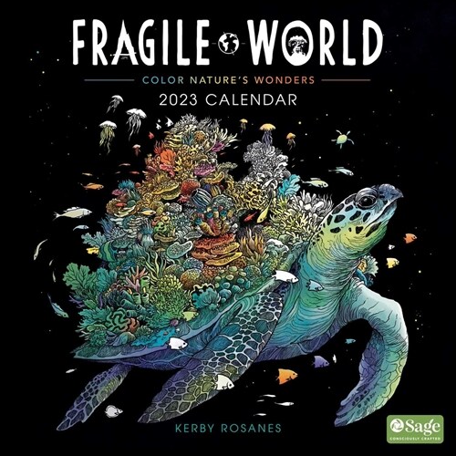 Fragile World 2023 Wall Calendar: Color Natures Wonders (Wall)