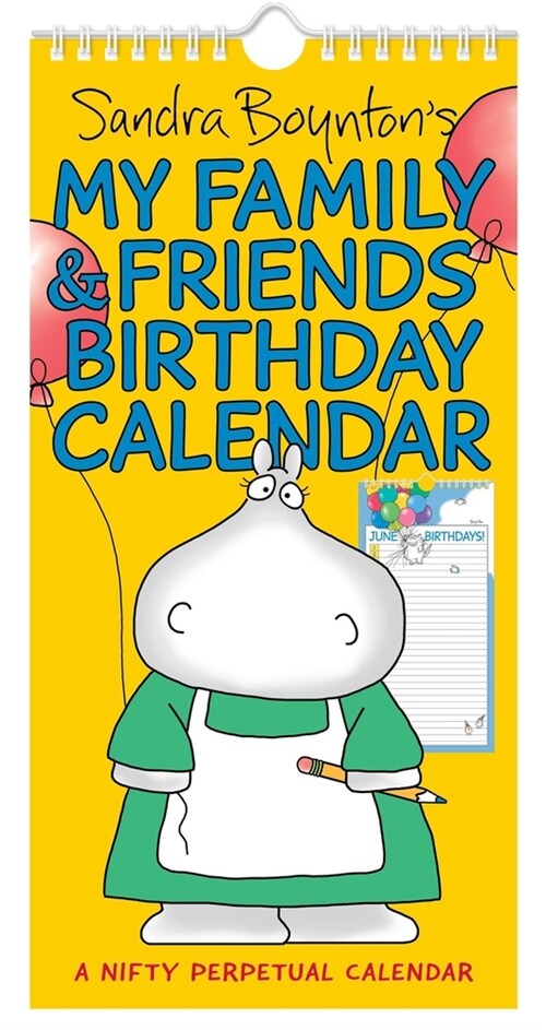 Sandra Boyntons My Family & Friends Birthday Perpetual Calendar (Other)
