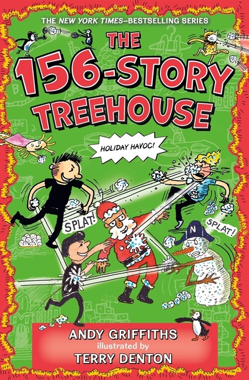 The 156-Story Treehouse: Holiday Havoc! (Hardcover)