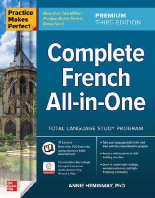 Practice Makes Perfect: Complete French All-In-One, Premium Third Edition (Paperback, 3)