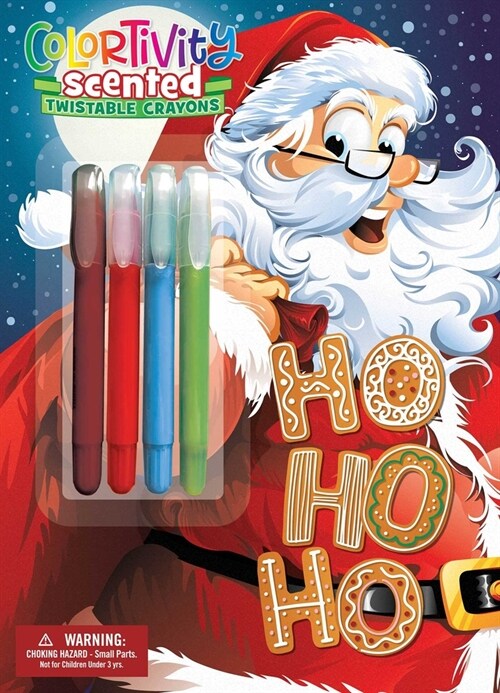 Ho Ho Ho: Colortivity with Scented Twist Crayons (Paperback)