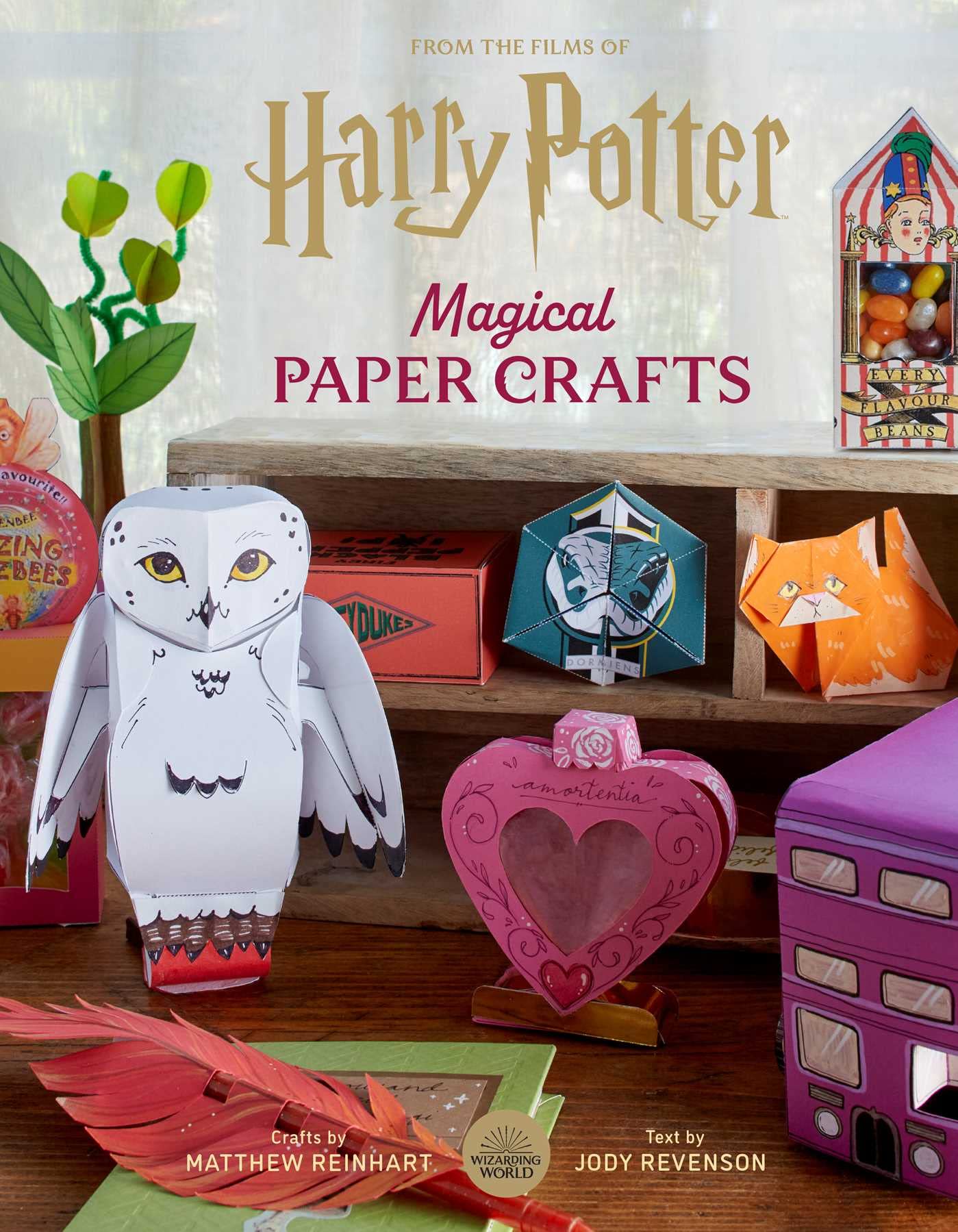 Harry Potter: Magical Paper Crafts: 24 Official Creations Inspired by the Wizarding World (Paperback)