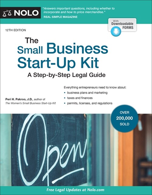 The Small Business Start-Up Kit: A Step-By-Step Legal Guide (Paperback, 12)