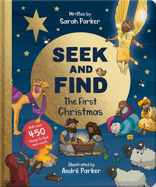 Seek and Find: The First Christmas: With Over 450 Things to Find and Count! (Board Books)