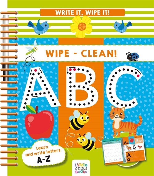 Write It, Wipe It! Wipe-Clean ABC (Spiral)