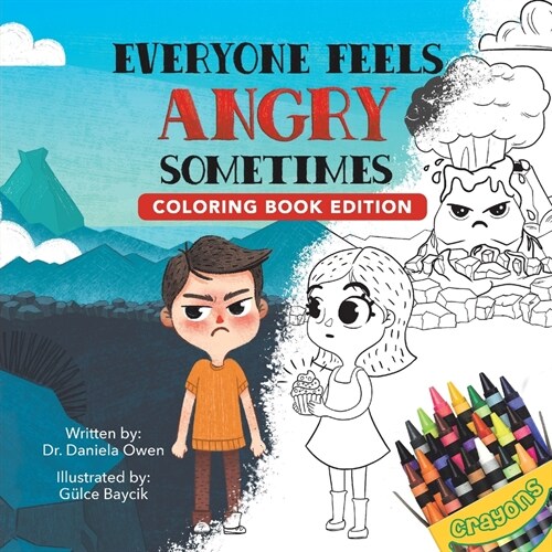 Everyone Feels Angry Sometimes: Coloring Book Edition (Paperback)