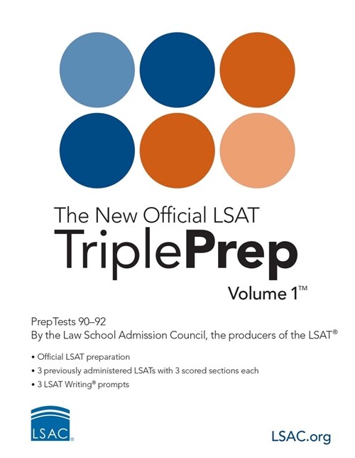 The New Official LSAT Tripleprep Volume 1 (Paperback)