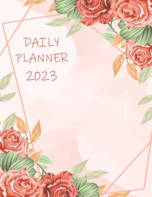 Daily Planner 2022: Large Size 8.5 x 11 One Day Per Page 365 Days Appointment Planner 2022 Agenda (Paperback)