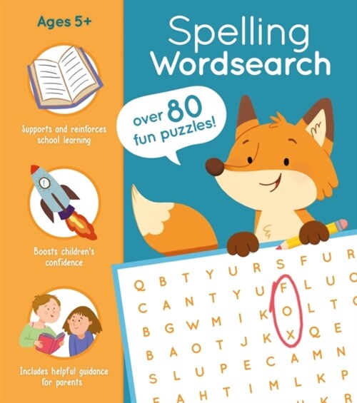 Spelling Wordsearch : Over 80 Fun Puzzles! (Paperback)