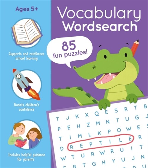 Vocabulary Wordsearch : Over 85 Fun Puzzles! (Paperback)