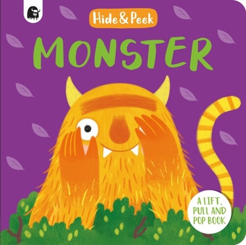 Monster : A lift, pull and pop book (Board Book)