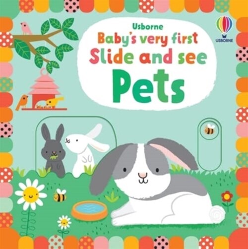 Babys Very First Slide and See Pets (Board Book)