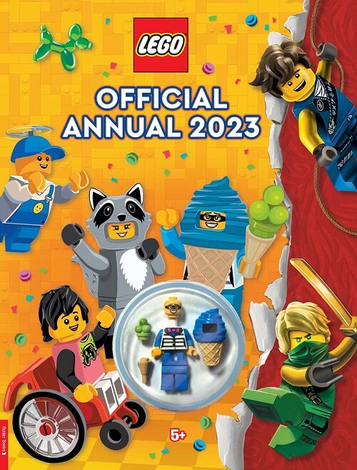 LEGO® Official Annual 2023 (with Ice Cream crook LEGO® minifigure) (Hardcover)