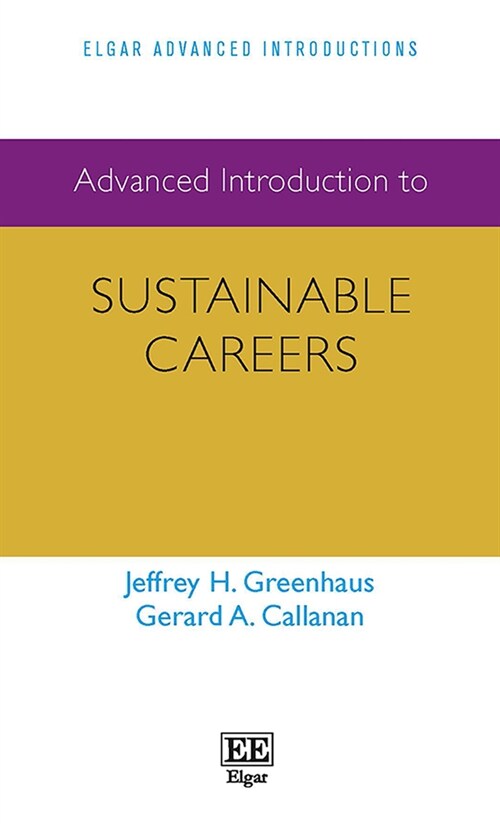 Advanced Introduction to Sustainable Careers (Hardcover)