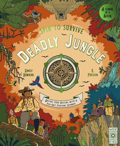 Spin to Survive: Deadly Jungle : Decide your destiny with a pop-out fortune spinner (Novelty Book)