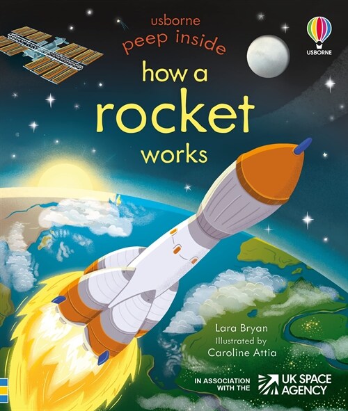 Peep Inside How a Rocket Works (Board Book)
