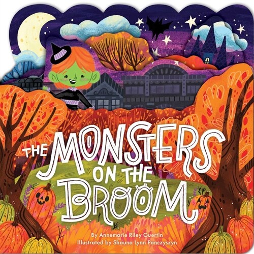 The Monsters on the Broom (Board Books)