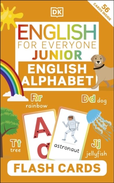 English for Everyone Junior English Alphabet Flash Cards (Cards)