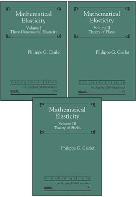 Mathematical Elasticity, Three Volume Set (Paperback)