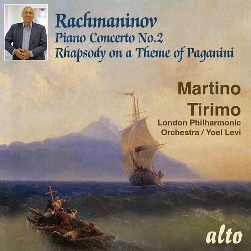 [수입] 라흐마니노프: 피아노 협주곡 2번 & 파가니니 주제에 의한 광시곡