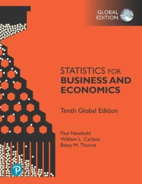 Statistics for Business and Economics, Global Edition (Paperback, 10 ed)