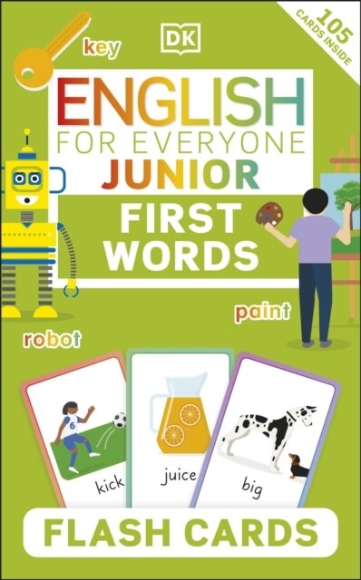 English for Everyone Junior First Words Flash Cards (Cards)