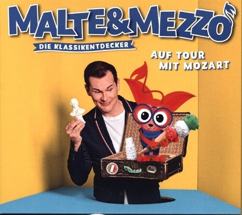 Malte & Mezzo - Mozart, 1 Audio-CD (CD-Audio)