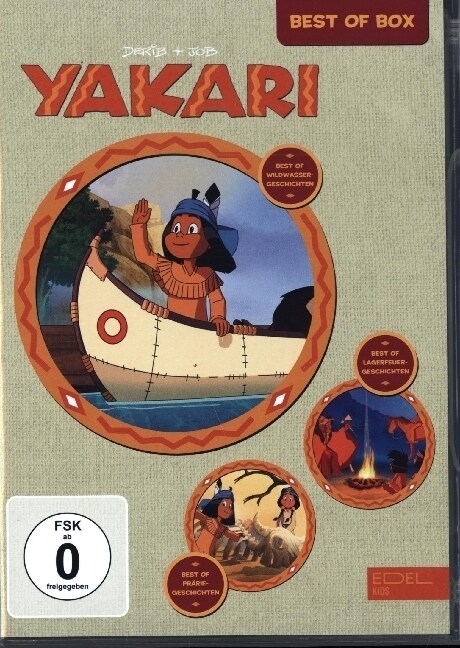 Yakari - Best of Yakari, 3 DVD (DVD Video)