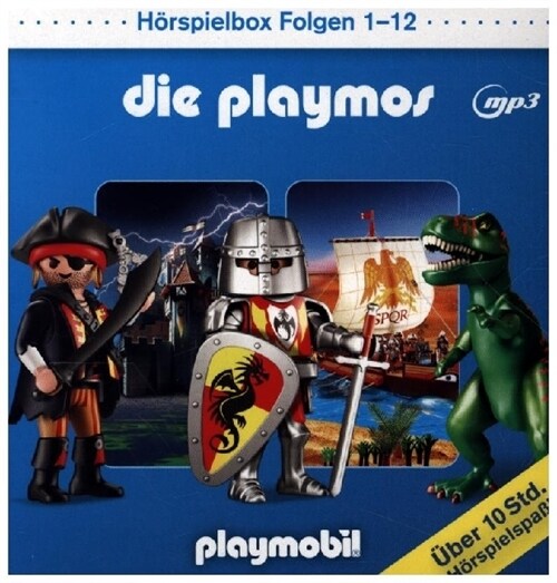 Die Playmos - Horspielbox. Tl.1-12, 1 Audio-CD, MP3 (CD-Audio)