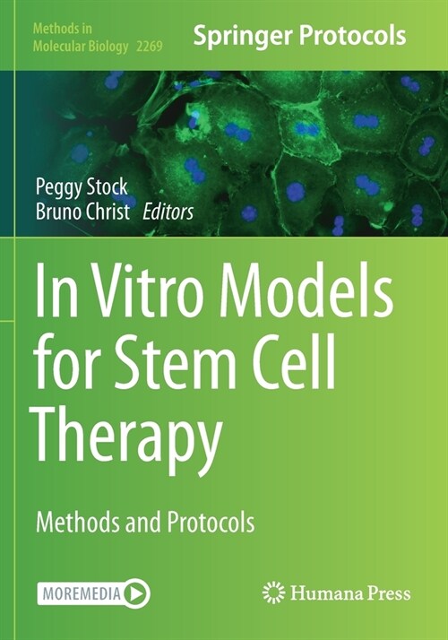 In Vitro Models for Stem Cell Therapy: Methods and Protocols (Paperback)