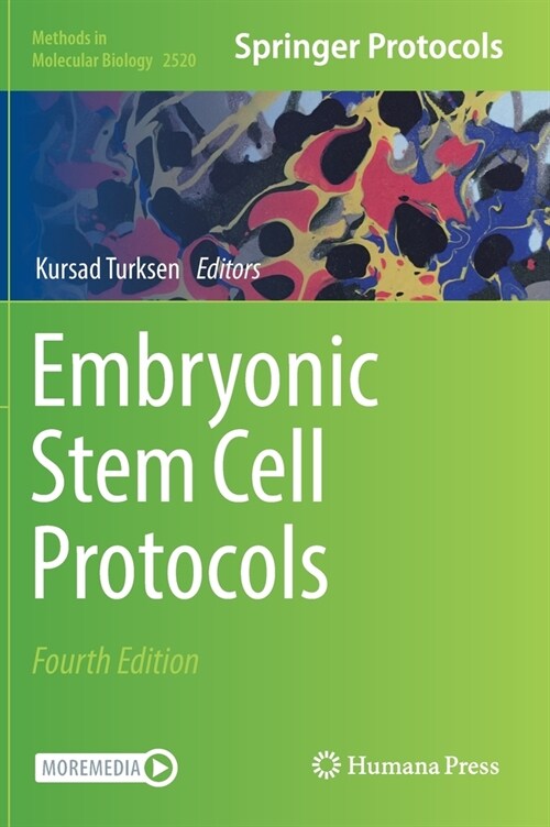 Embryonic Stem Cell Protocols (Hardcover, 4, 2022)