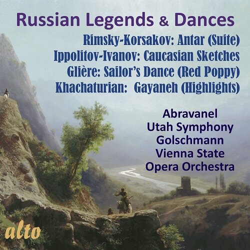 [수입] 러시아 유명 작품집 (Russian Legends & Dances)