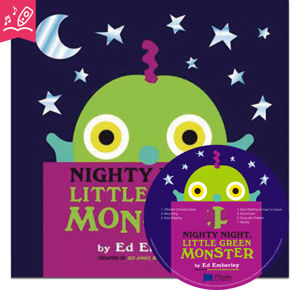 노부영 세이펜 Nighty Night, Little Green Monster (Hardcover + CD)