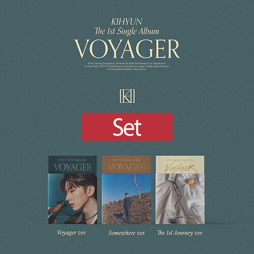 [중고] [SET] 기현 - 싱글 1집 VOYAGER [Voyager+Somewhere+The 1st Journey Ver.]