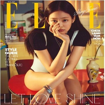 [A 형] Elle (월간 베트남): 2022년 2월호 - 제니