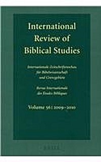 International Review of Biblical Studies, Volume 56 (2009-2010) (Paperback)