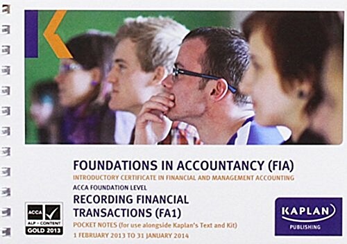 FA1 Recording Financial Transactions - Pocket Notes (Paperback)