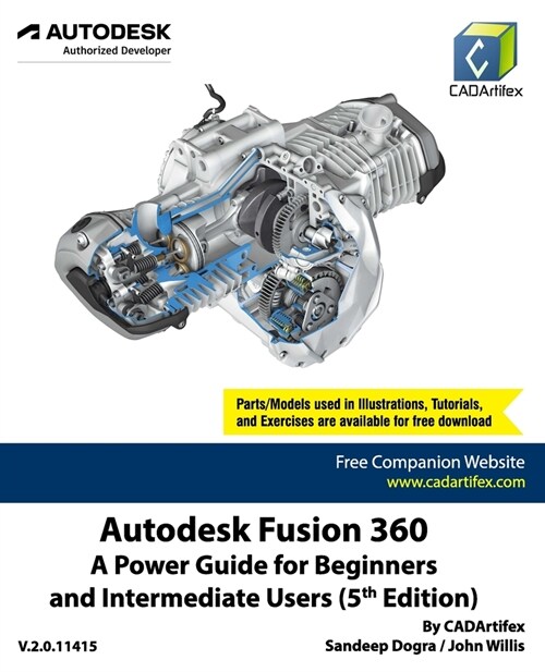 Autodesk Fusion 360: A Power Guide for Beginners and Intermediate Users (5th Edition) (Paperback)