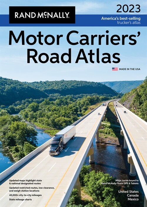 Rand McNally 2023 Motor Carriers Road Atlas (Paperback)