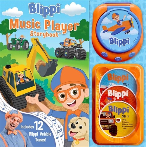 Blippi: Music Player Storybook (Hardcover)