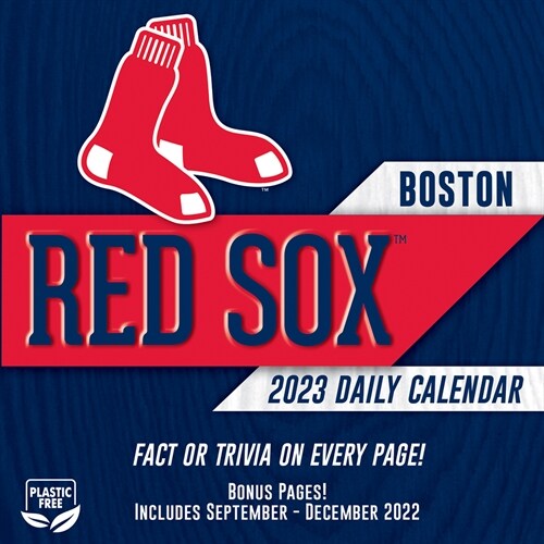 Boston Red Sox 2023 Box Calendar (Daily)