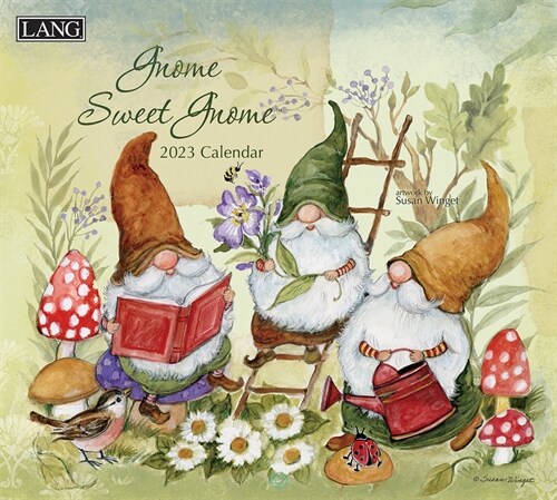 Gnome Sweet Gnome 2023 Wall Calendar (Wall)