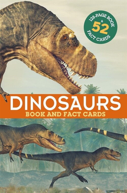 Dinosaurs: Book and Fact Cards: 128-Page Book & 52 Fact Cards (Paperback)