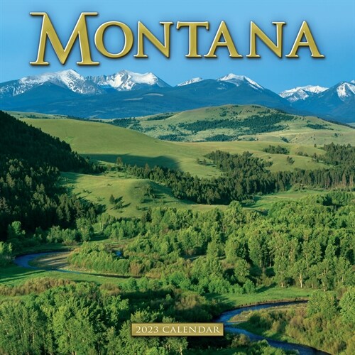 2023 Montana Scenic Calendar (Wall)