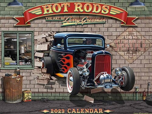 Cal 2023- Hot Rods & Kustoms (Wall)