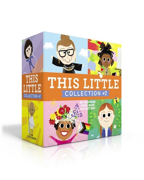 This Little Collection #2 (Boxed Set): This Little Artist; This Little Dreamer; This Little Environmentalist; This Little Rainbow (Board Books, Boxed Set)