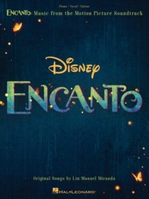 Encanto: Music from the Motion Picture Soundtrack Arranged for Piano/Vocal/Guitar with Color Photos! (Paperback)