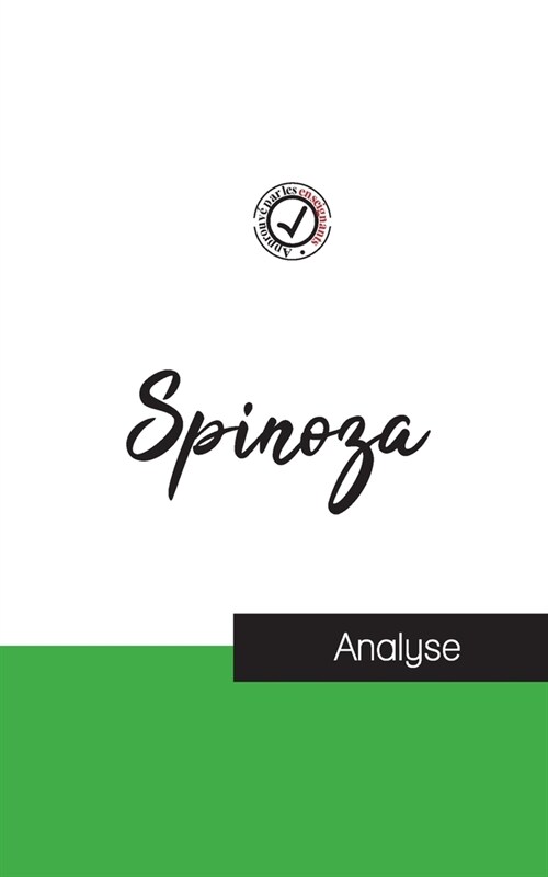 Spinoza (?ude et analyse compl?e de sa pens?) (Paperback)